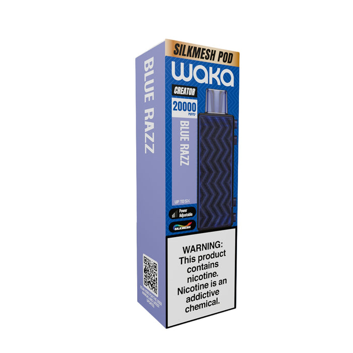 Vape Waka Creator Blue Razz 20000 Puffs