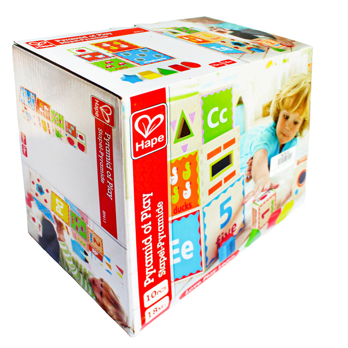 Hape Piramide De Juego X 10 Piezas