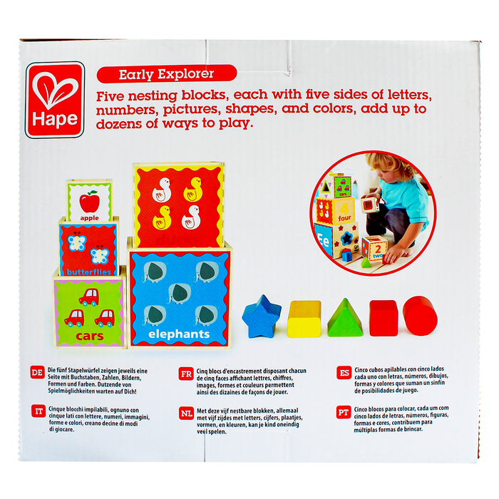 Hape Piramide De Juego X 10 Piezas