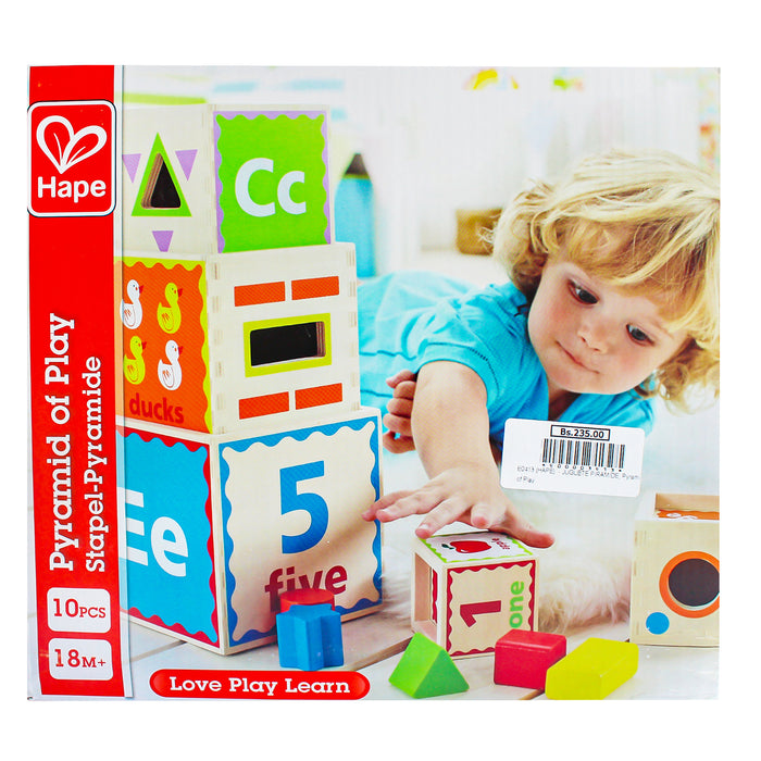 Hape Piramide De Juego X 10 Piezas