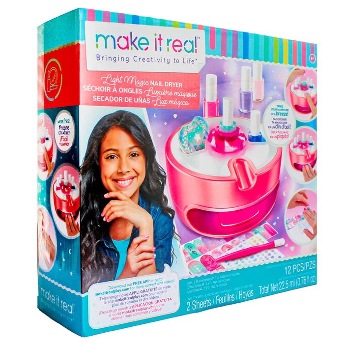 Make It Real Secador De Uñas Luz Magica X 12 Piezas
