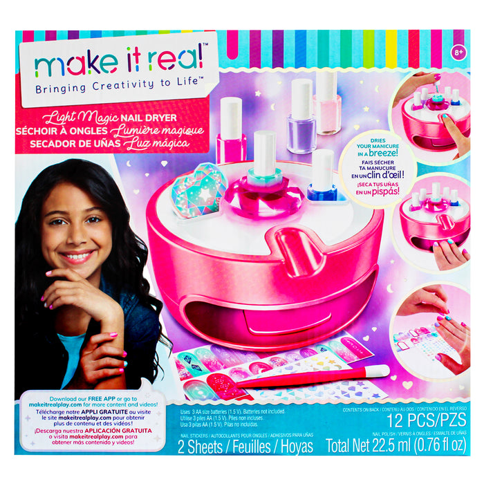 Make It Real Secador De Uñas Luz Magica X 12 Piezas