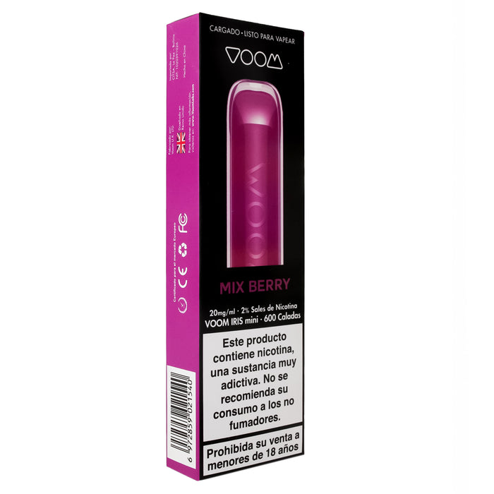 Voom Iris Vape Mix Berry 600 Puff