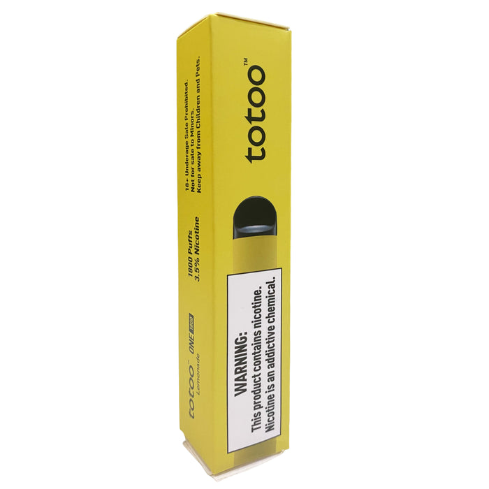 Vape Totoo One Lemonade 1800 Puffs