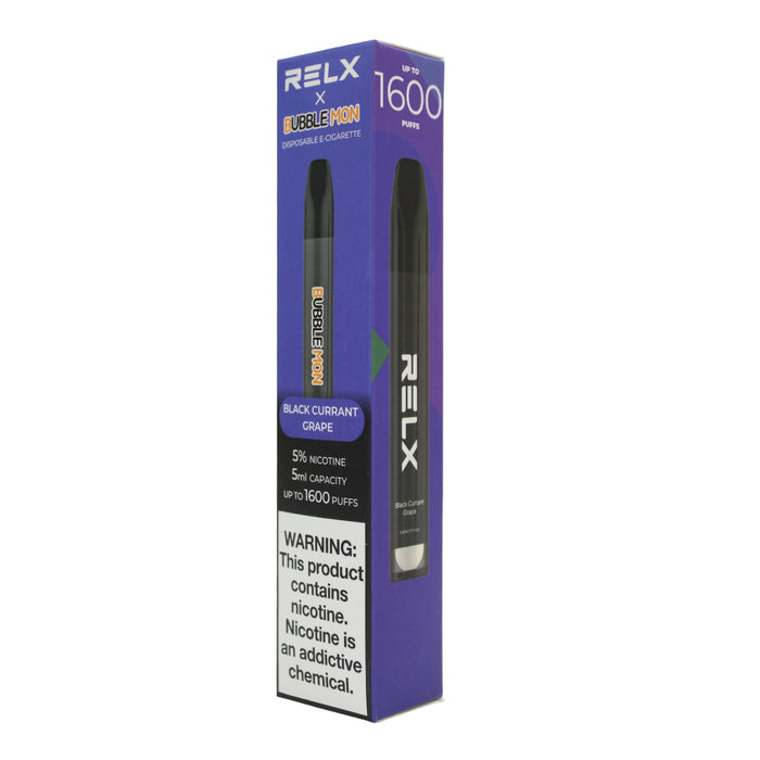 Relx Mons Black Currant Grap 1600 Puffs Cigarrillo Electronico