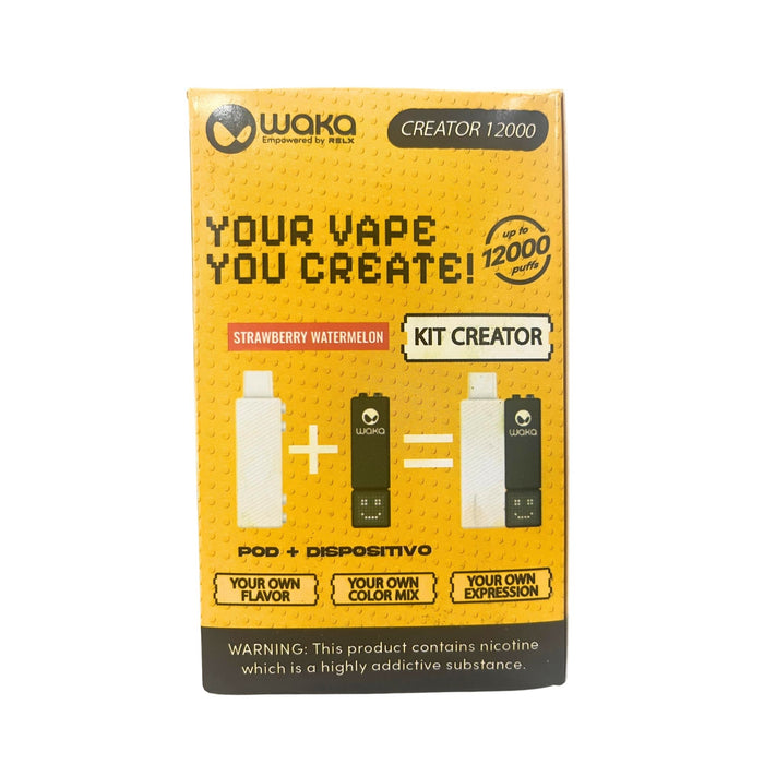 Kit Vape Creator Waka Dispositivo + Strawberry Watermelon