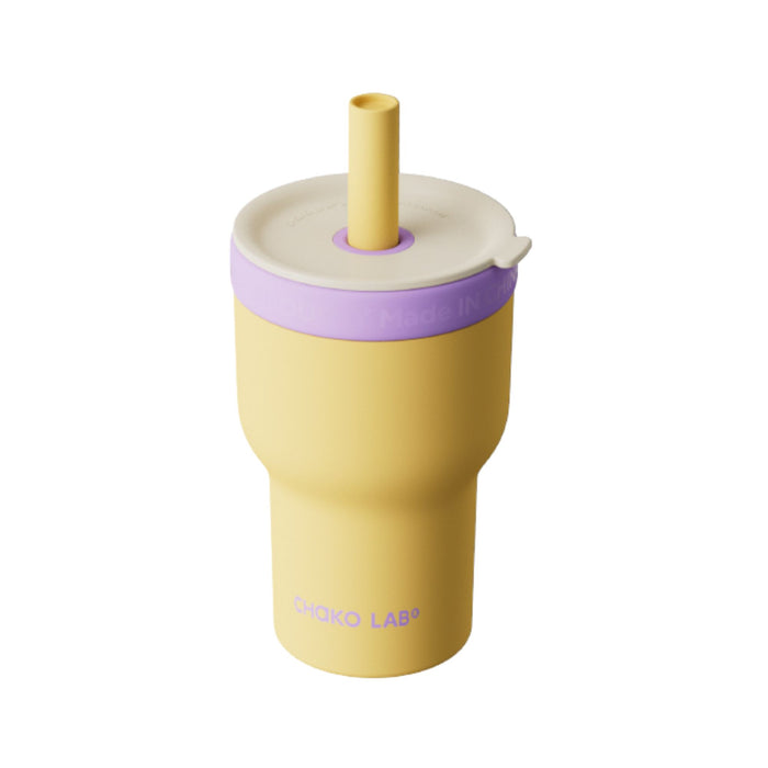 Chako Lab Vaso Termico X 600Ml Amarillo C/Morado