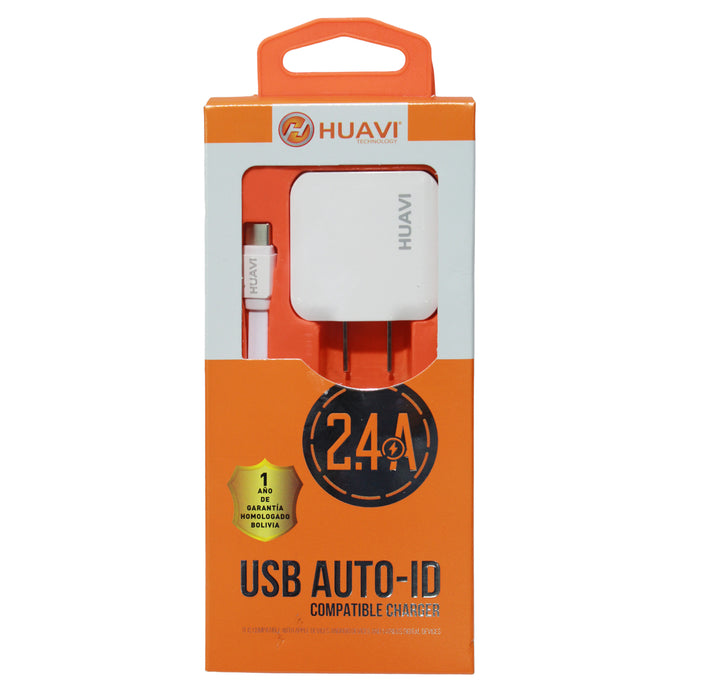 Huavi C-221 Android Cargador De Pared Tipo C