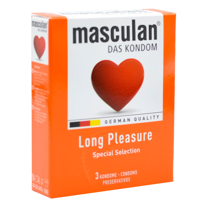 Preservativo Masculan Largo Placer 3 Unidades X Caja