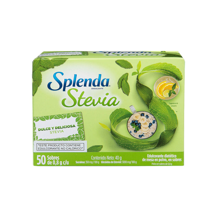 Endulzante Splenda Stevia En Polvo X 50 Sobres