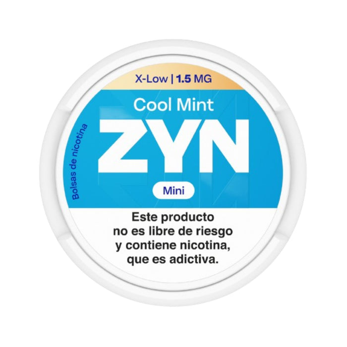 Bolsas De Nicotina Zyn Cool Mint Mini X 1.5Mg