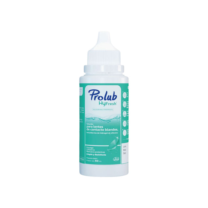 Solucion Para Lentes Contacto Prolub Hyfresh X 60Ml