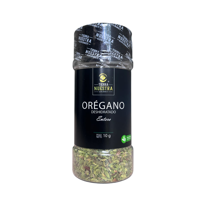 Orégano Tierra Nuestra Entero Frasco X 10G