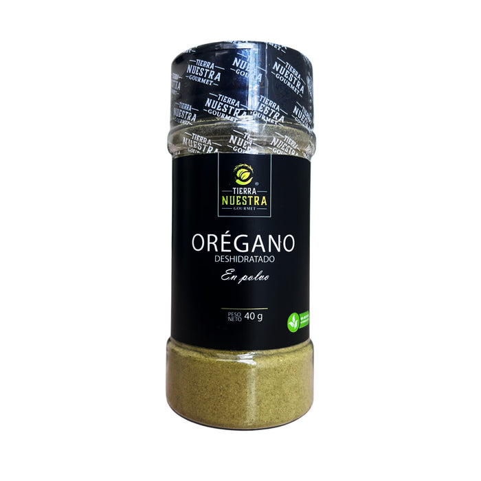Orégano En Polvo Tierra Nuestra Frasco X 40G