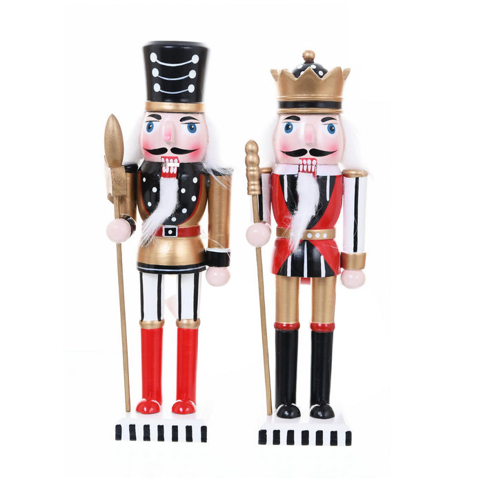 Cascanueces Santini Blanco / Negro 22.5Cm X Unidad (Surtido)