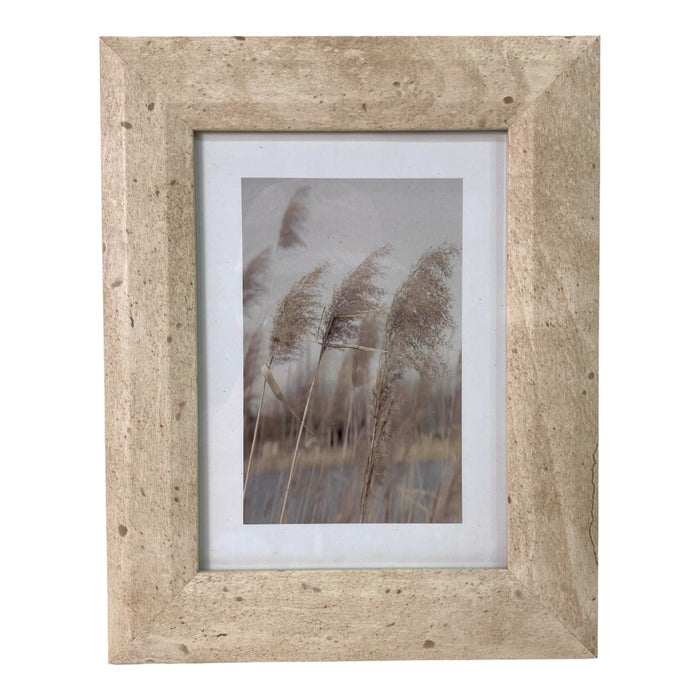 Portaretrato Concepts Life Con Borde Moteado Beige 24.1X19.1X1.2Cm