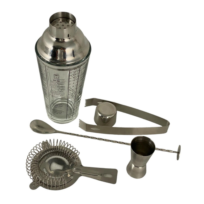 Set De Coctelería Concepts Life Premium Acero Inoxidable X 5 Piezas