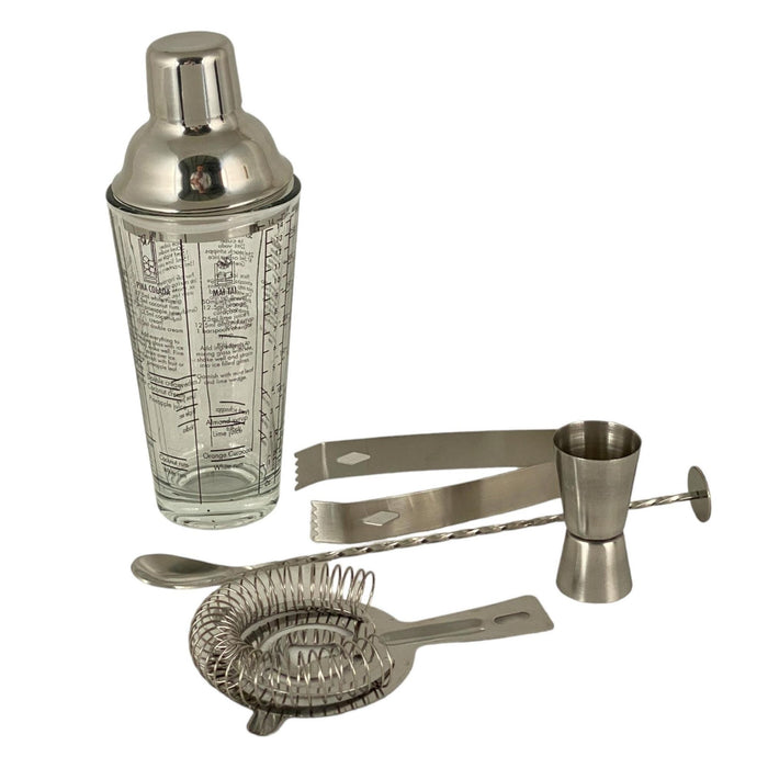 Set De Coctelería Concepts Life Premium Acero Inoxidable X 5 Piezas