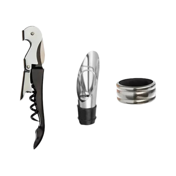 Juego De Abridores De Botellas Concepts Life Madera 16.5X14.5X4cm X 3 Piezas