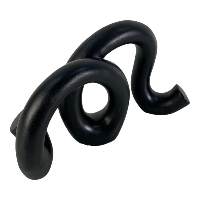 Nudo Decorativo Negro Concepts Life 20X7x12cm