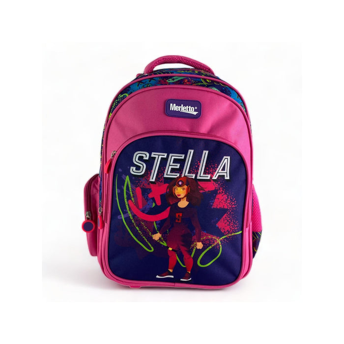 Mochila Merletto Stella Con Rueditas 16 Pulg