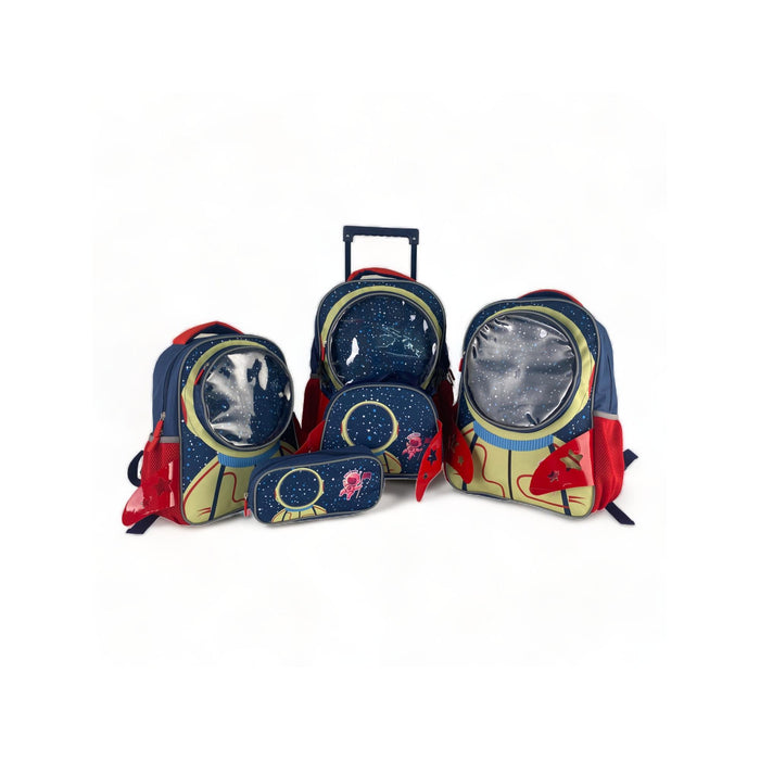 Mochila Merletto Astronauta Con Rueditas 16 Pulg