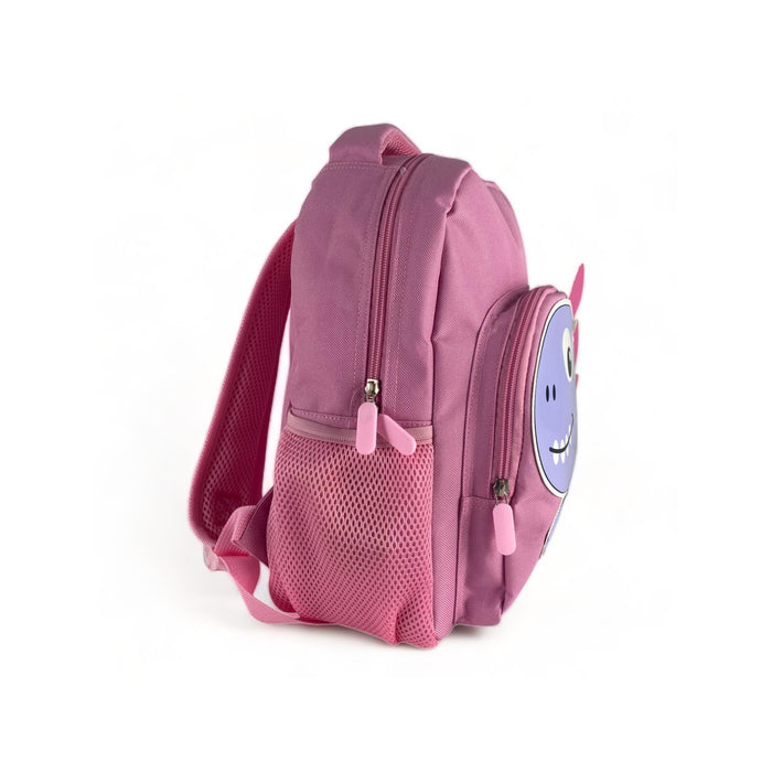 Mochila Merletto Infantil Dino Rosa 3D