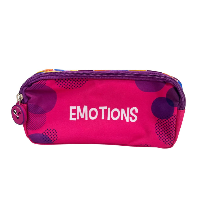 Estuchera Emotions Merletto Con 3 Bolsillos