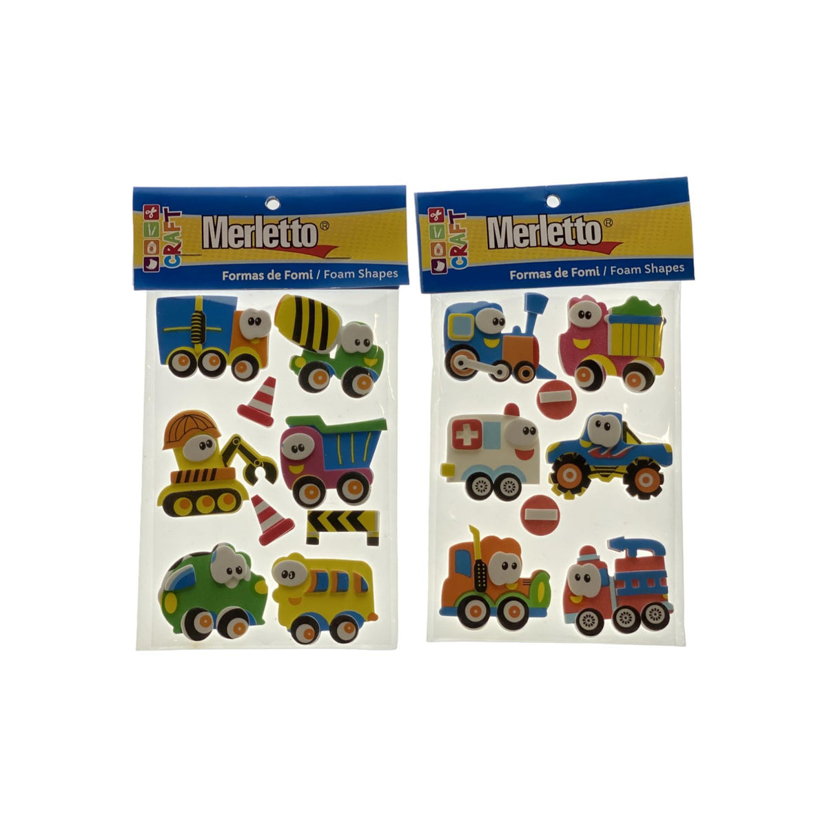 Merletto Sticker Fomi 3D Transporte Pesado — Amarket