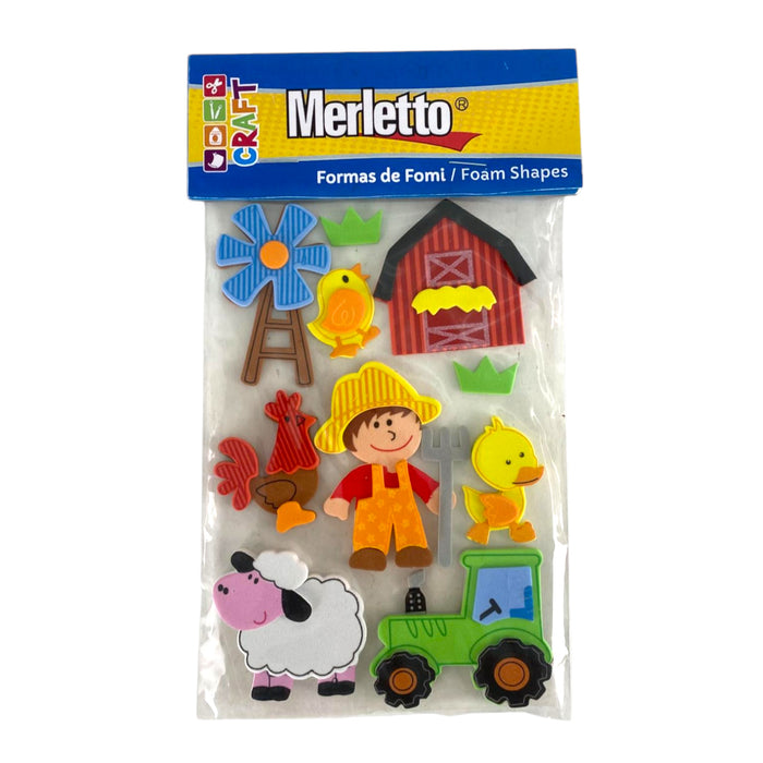 Sticker Merletto Fomi 3D Granja