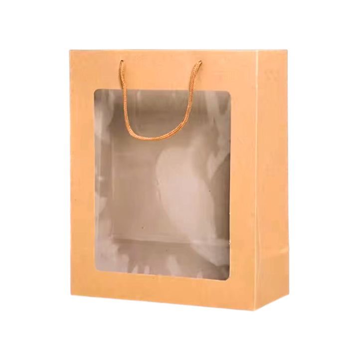 Bolsa De Regalo Merletto Kraft Candy Ventana Rectangular