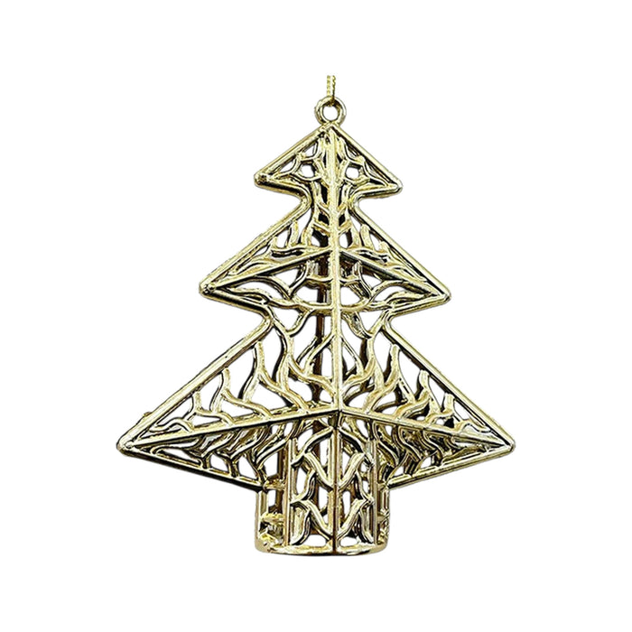 Colgante Santini Árbol Decorativo Gold 11X4x12.5Cm