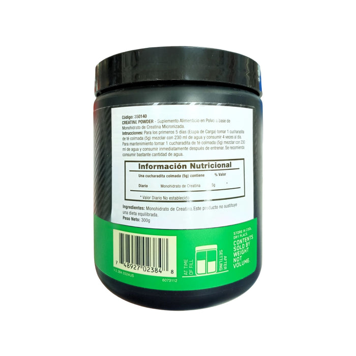 Creatina Gnc Micronized Powder X 300G