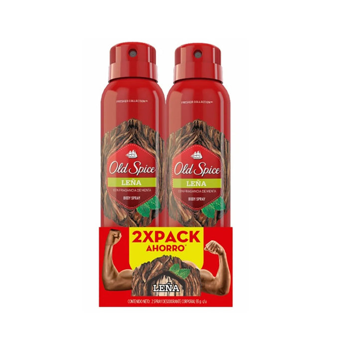 Old Spice Pack Body Spray Lena 2 X 150Ml