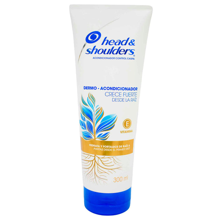 Head And Shoulders Dermo Acondicionador Control De Caspa Crece Desde Raíz X 300Ml