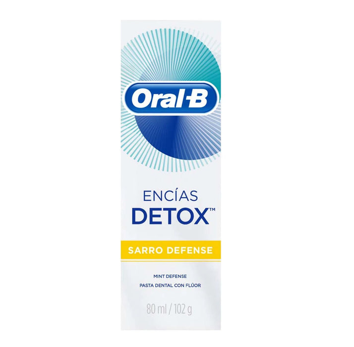 Oral B Pasta Dental Detox Anti Sarro X 80Ml