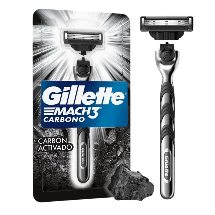 Afeitadora Gillette Mach3 Carbono