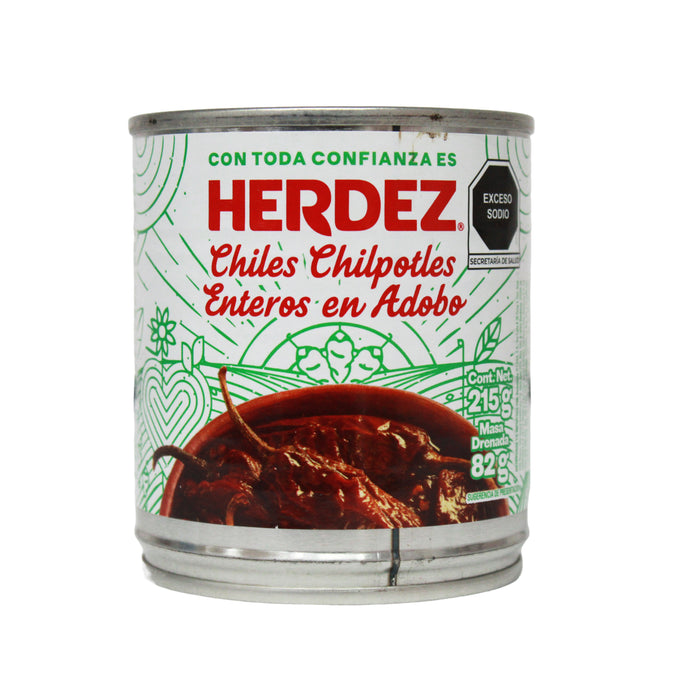 Herdez Chile Chilpotles En Adobo X 215G