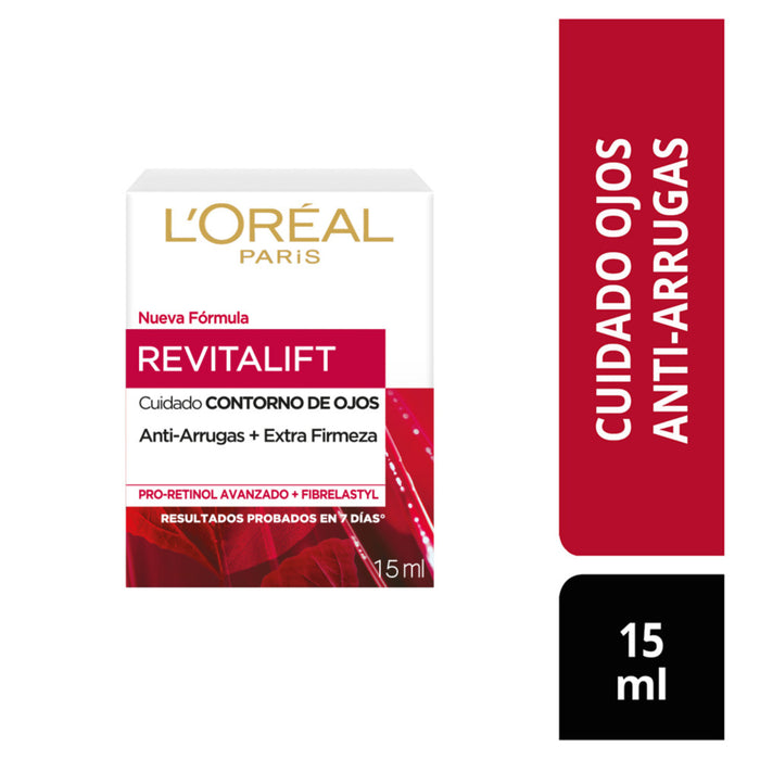 Crema Facial L'oréal Paris Gama Clásica - Contorno De Ojos X 15Ml