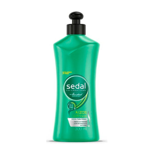 Sedal Crema Para Peinar Rizos Definidos X 300Ml