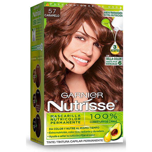 Nutrisse  57 Caramelo Castano Claro Dorado Caoba