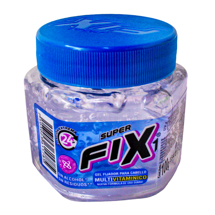 Super Fix Gel Fijador Para El Cabello X 100G