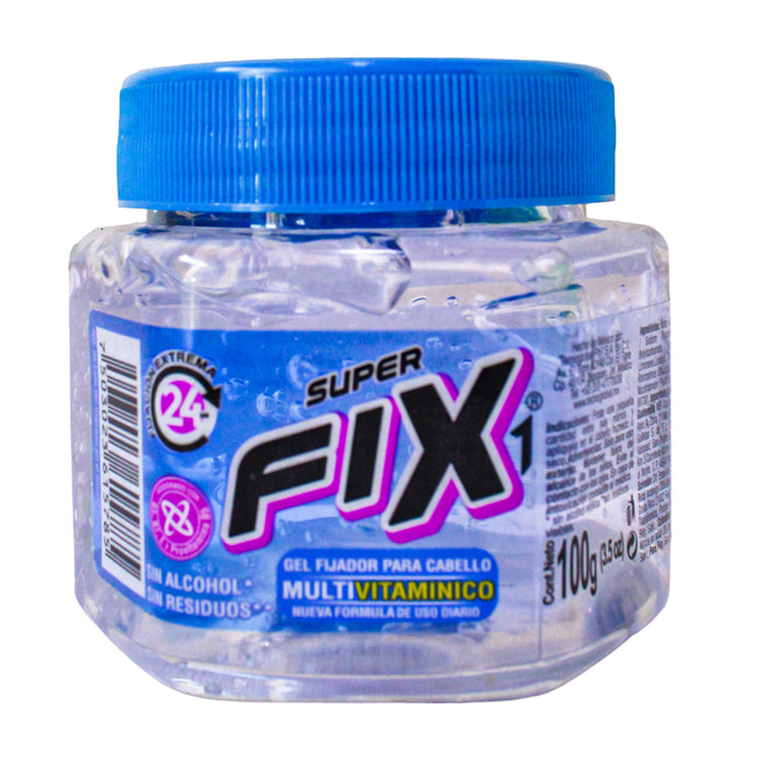 Super Fix Gel Fijador Para El Cabello X 100G