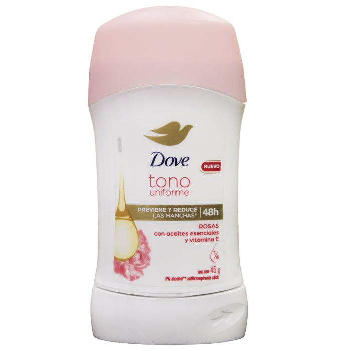 Dove Tono Uniforme Deo Stick Rosas X 450G