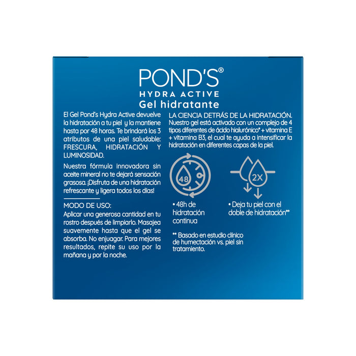 Hidratante Facial Ponds Gel Ácido Hialurónico X 110G