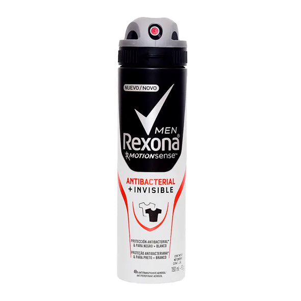 Rexona Men Antibacterial Spray Invisible X 150Ml