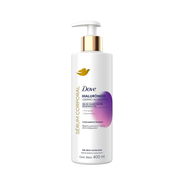 Sérum Corporal Dove Hialurónico+Dermo Renovador X 400Ml