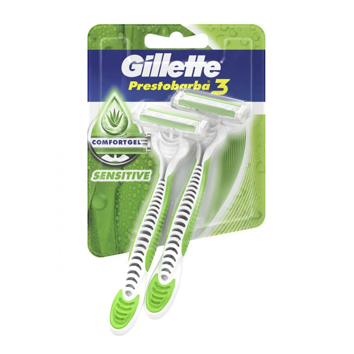 Gillette Prestobarba 3 Sensitive X 2 Piezas