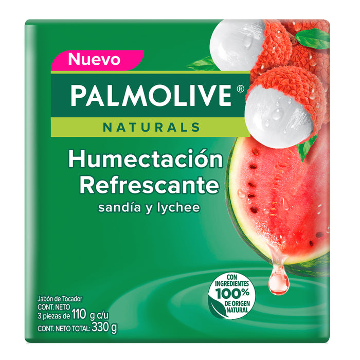 Palmolive Pack Jabon Humectacion Refrescante 110G X 3 Unidades