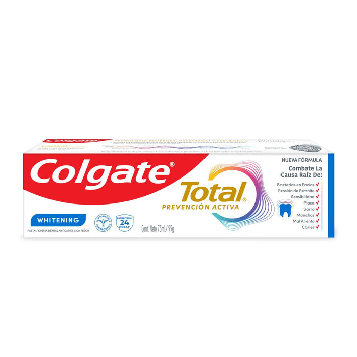Crema Dental Colgate Total Whitening X 75Ml
